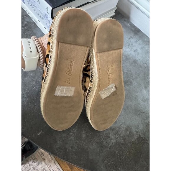Sam Edelman women’s animal print calf hair Khloe slip on Espadrille flats size 5 - Picture 4 of 4